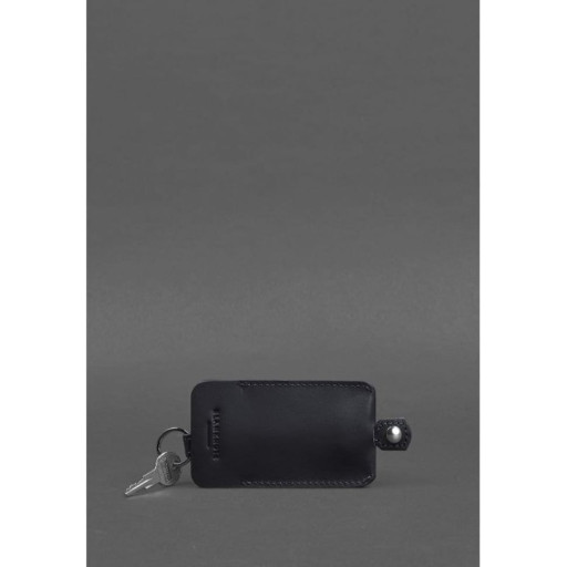 Шкіряна ключниця 1.0 темно-синій Краст