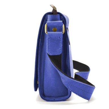 Mens leather shoulder bag RUI-30271-3md TARWA ultramarine