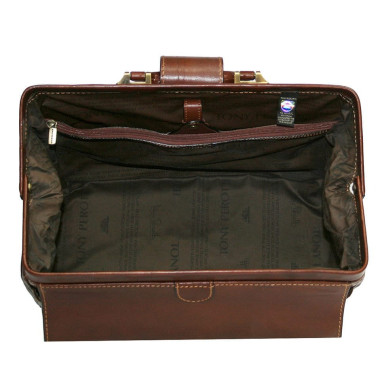 Саквояж портфель Italico 8051 cognac коньячний