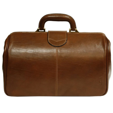 Саквояж портфель Italico 8051 cognac коньячний