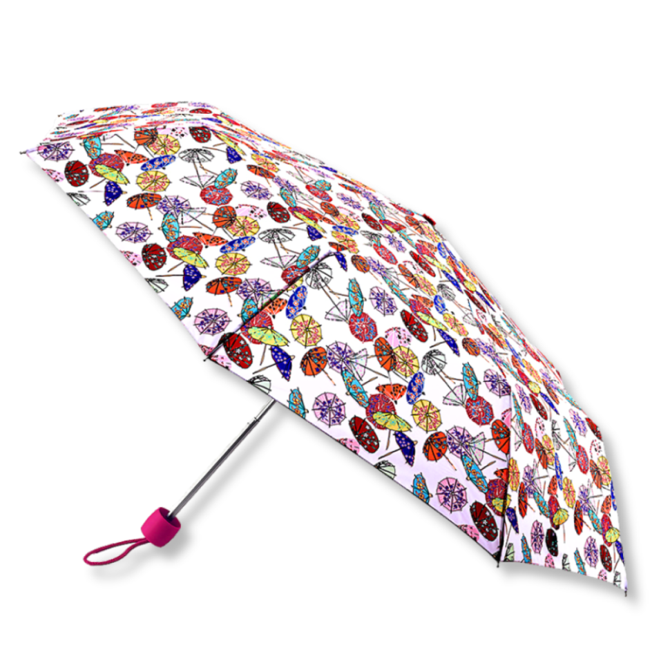 Жіноча парасолька Fulton L354 Minilite-2 Cocktail Party (Коктейльна вечірка)