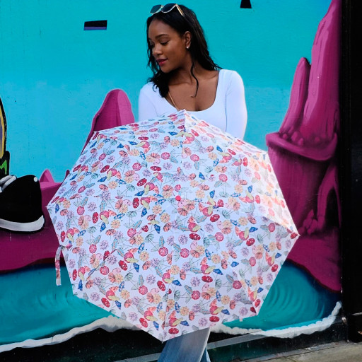 Жіноча парасолька Fulton L354 Minilite-2 Cocktail Party (Коктейльна вечірка)