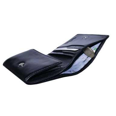 Leather wallet Nevada 3459 nero black