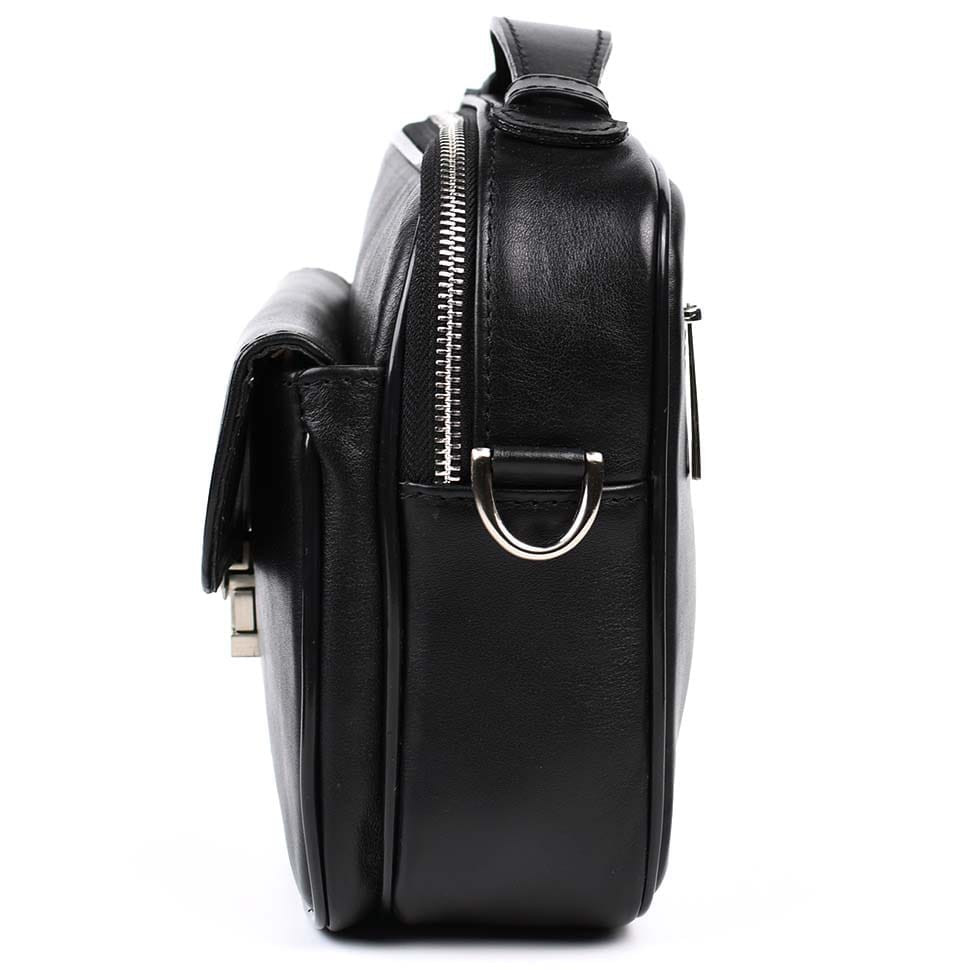 Чоловіча шкіряна сумка барсетка через плече з ручкою TARWA GA-1427-4lx