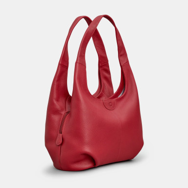 Womens Leather Bag Yoshi YB31 Meehan (Cherry Red)
