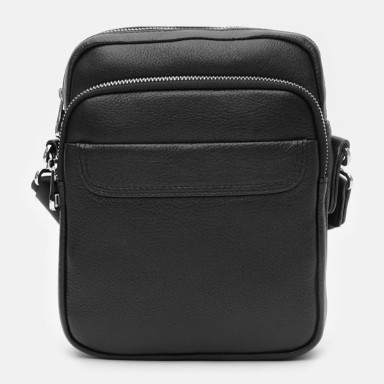 Men's leather bag Ricco Grande K12059-black
