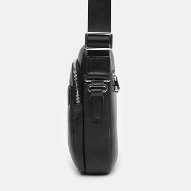 Men's leather bag Ricco Grande K12059-black