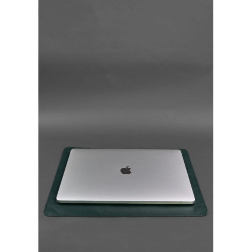 Настільний набір з натуральної шкіри 1.0 зелений