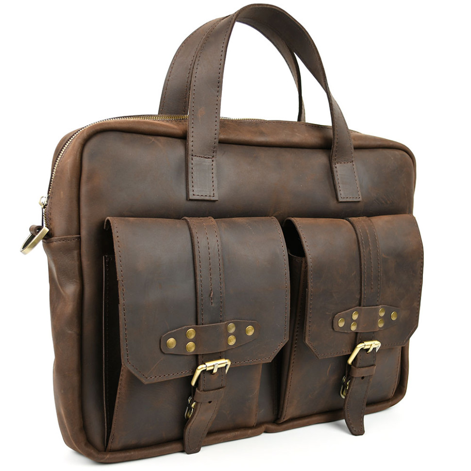 Портфель TARWA RC-3961-4lx кожаный, винтажный дизайн