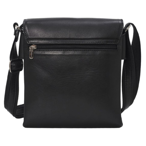 Барсетка шкіра м'яка DESISAN 350-101 чорна гладка