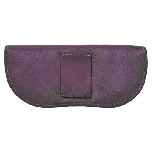 Pratesi BVI062/G - Eyeglass Case in cow leather B062/G Eyeglass Case in cow leather B062/G Violet