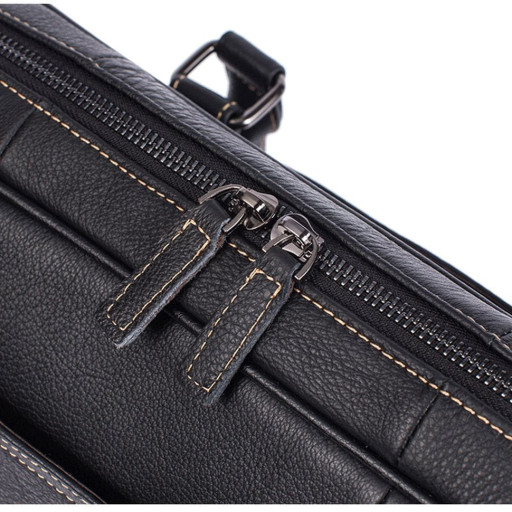 Шкіряна чоловіча сумка для ноутбука і документів 7349A