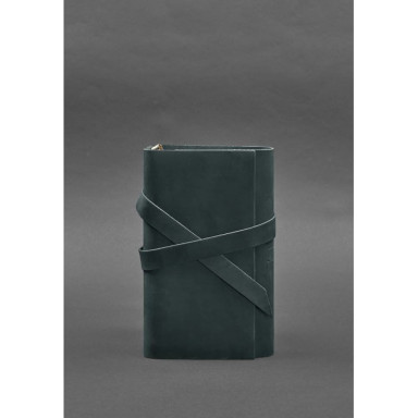 Leather notepad (Soft-beech) 1.0 green