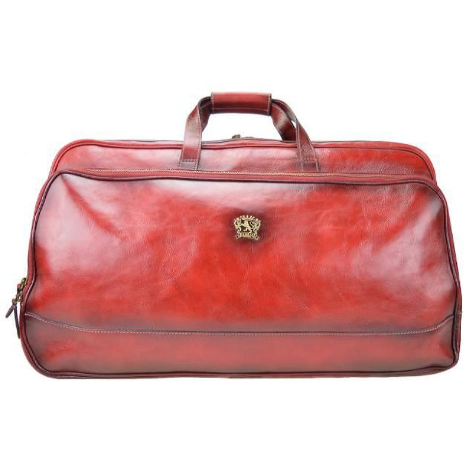 Pratesi BCL342/G - Travel Bag Transiberiana B. in cow leather Transiberiana B342/G Cherry Travel Bag in cow leather