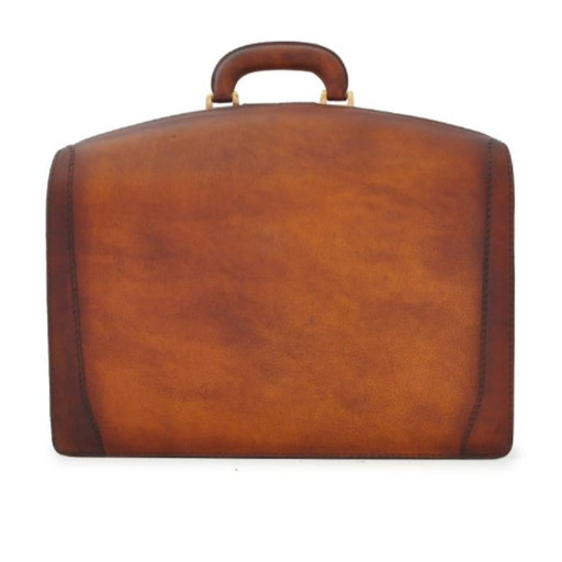 Pratesi BCO120 - Briefcase для ноутбука Brunelleschi в шкіряній шкірі Bruce Cognac