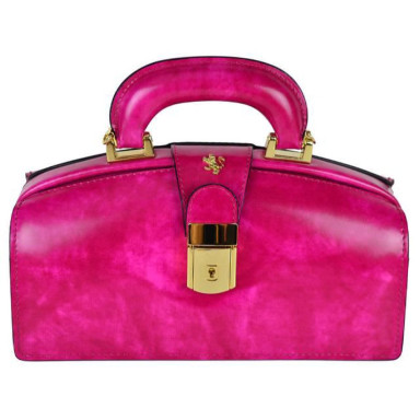 Pratesi RFU120/N - Lady Brunelleschi Bag in cow leather Radica Fuchsia