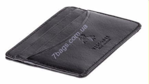 Стильна Кредитница чоловіча шкіряна Вісконті