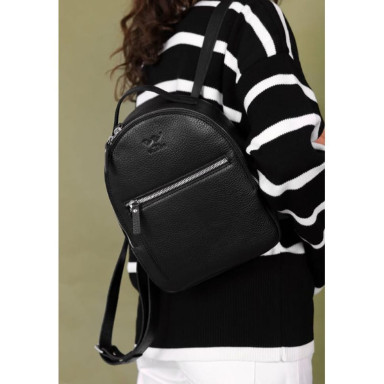 Groove S Leather Backpack black floatar