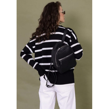 Groove S Leather Backpack black floatar