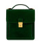 Маленький кожаный портфель - Walden - Зеленый цвет - Time Resistance 5242601