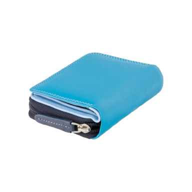 Гаманець жіночий Visconti RB53 Hawaii c RFID (Blue Multi)