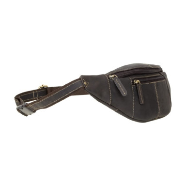 Visconti 721 Bumbag Large (Oil Brown)