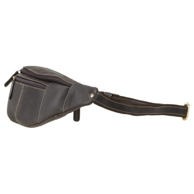 Visconti 721 Bumbag Large (Oil Brown)