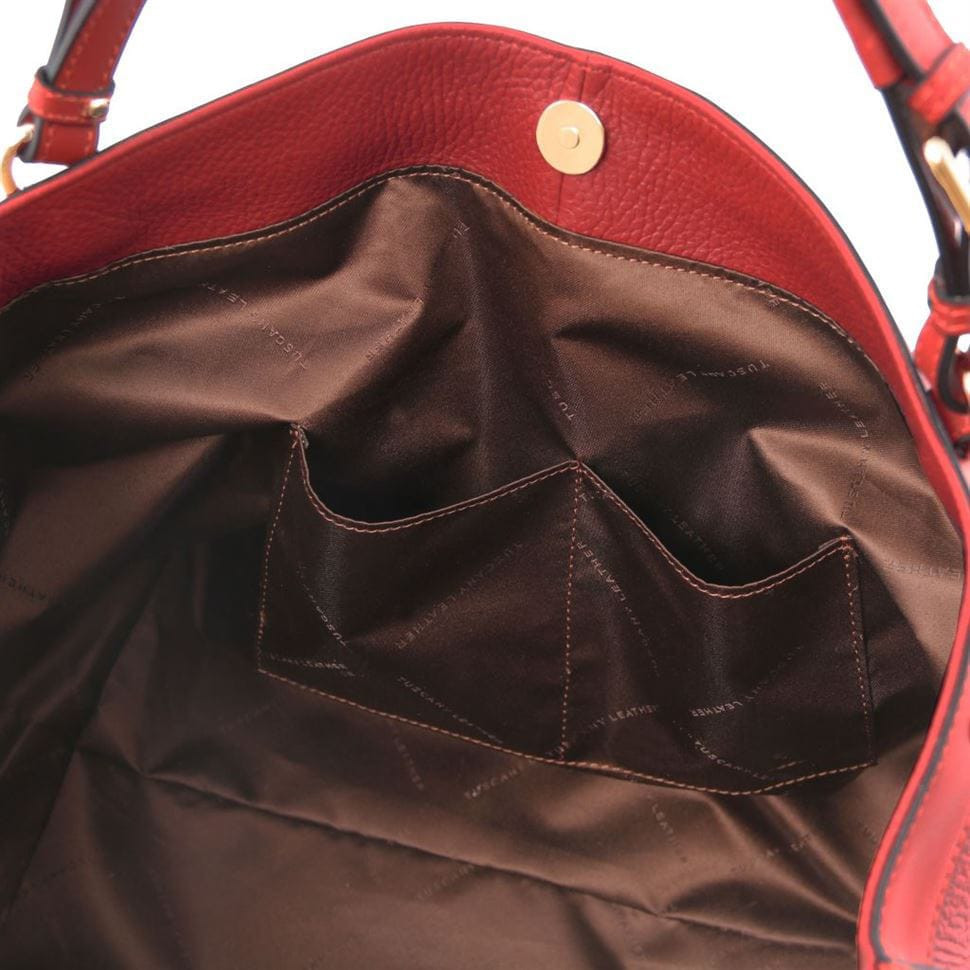 Мяка шкіряна сумка жіноча Tuscany Ambrosia TL141516