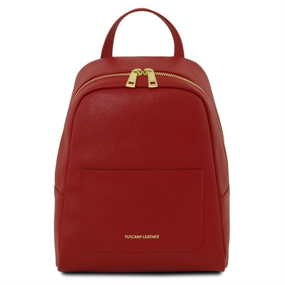 Небольшой женский рюкзак из сафьяновой кожи Tuscany TL141701