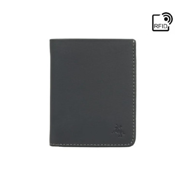 Mens Wallet Visconti VSL41 Clipper (Grey/Mustard)