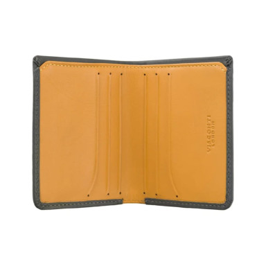Mens Wallet Visconti VSL41 Clipper (Grey/Mustard)