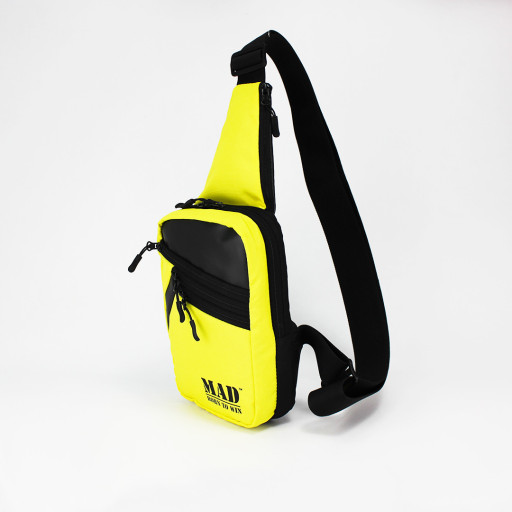 Сумка через плече AXEL жовта від MAD born to win™