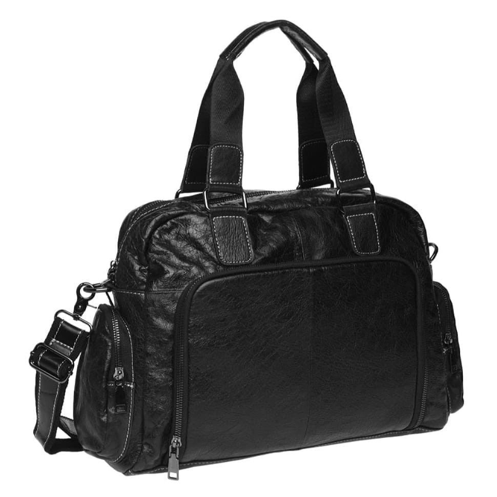 Чоловіча шкіряна сумка Keizer K11028-black
