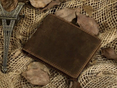 Men's Wallet Vintage 14346 Brown