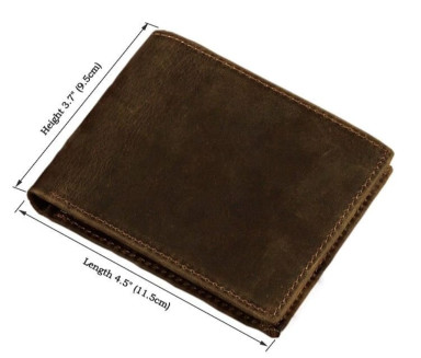 Men's Wallet Vintage 14346 Brown
