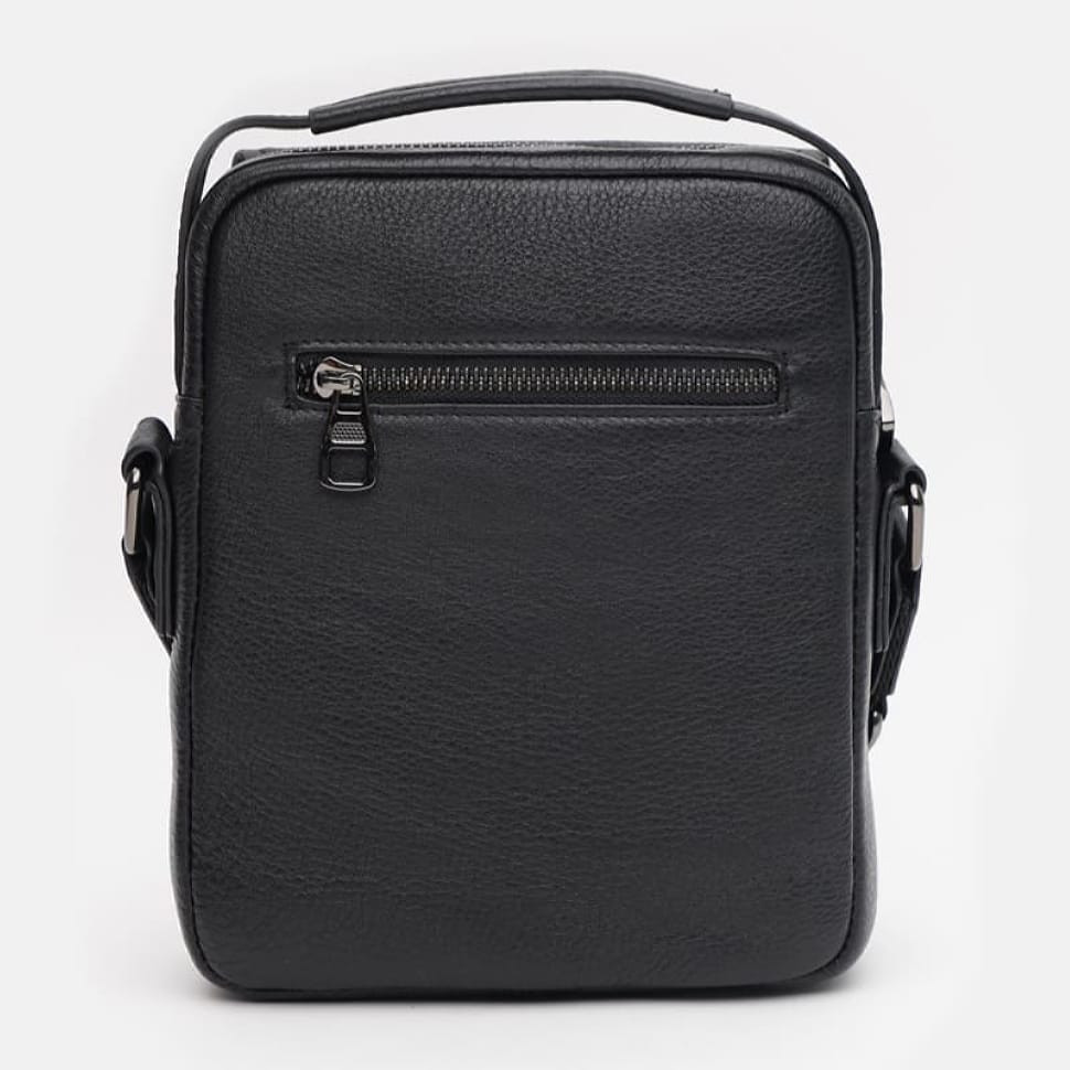 Мужская кожаная сумка Ricco Grande K12042-black