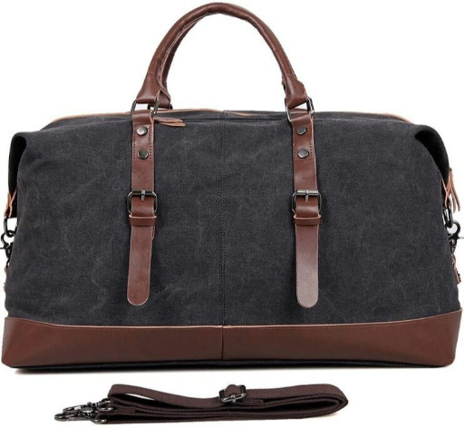 Сумка дорожня Vintage 14581 Сіра