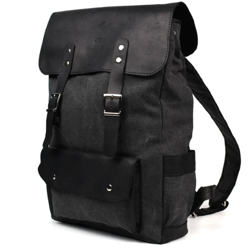 Рюкзак для ноутбука з канвас та крейзі RAG-9001-4lx TARWA