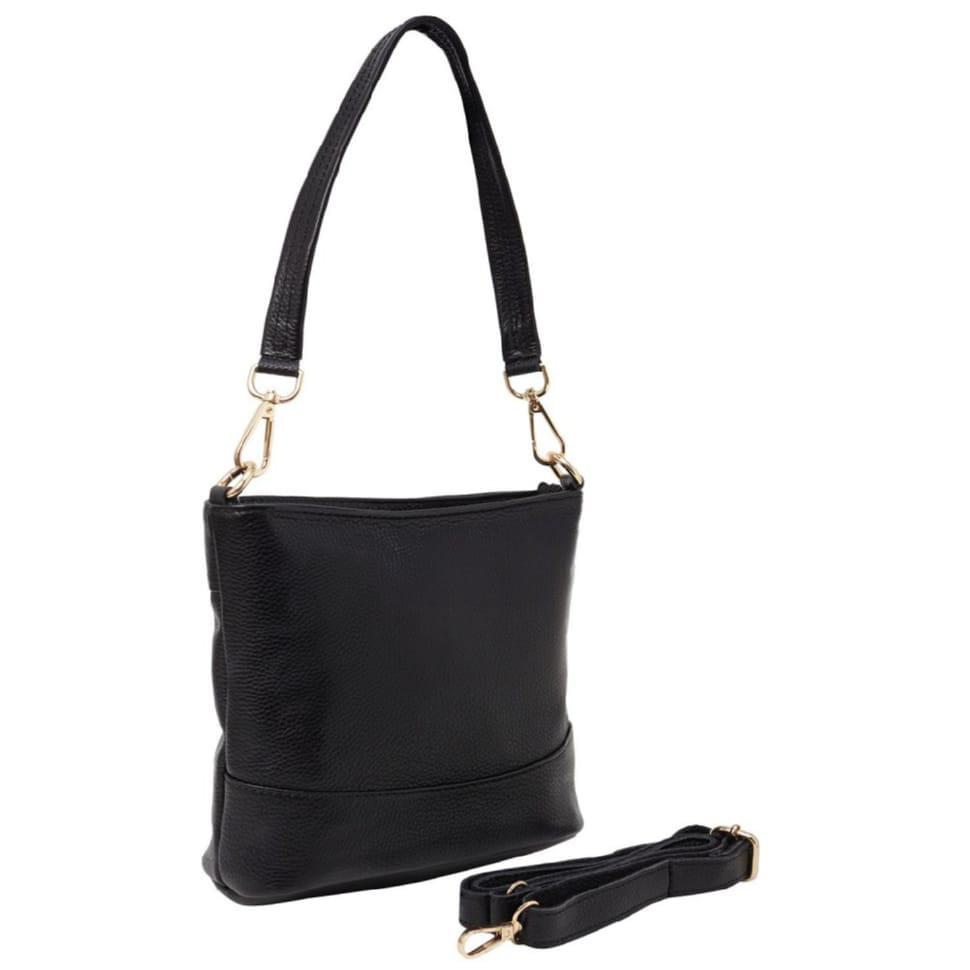 Сумка жіноча з натуральної шкіри MB1193black