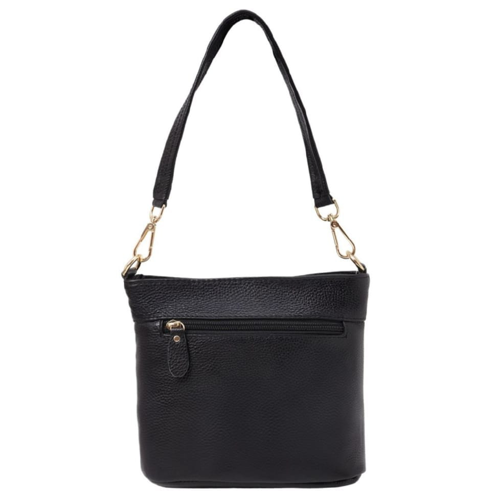 Сумка жіноча з натуральної шкіри MB1193black