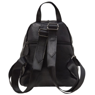 Кожаный женский рюкзак BUFFALO BAGS M319A черный
