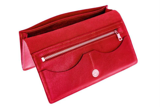 Портмоне Сinturino, червоний 512660 Grande Pelle 