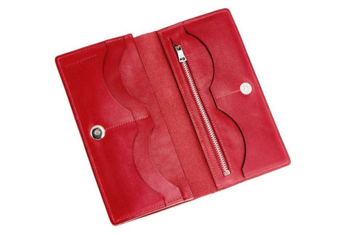 Портмоне Сinturino, червоний 512660 Grande Pelle 