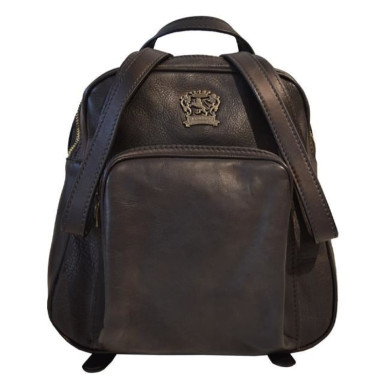 Pratesi BGR185 - Sirmione Backpack in cowhide leather Bruce Gray