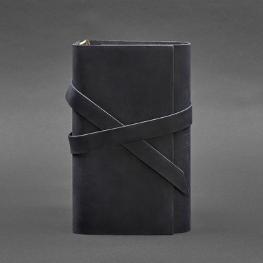 Leather notepad (Soft-beech) 1.0 blue