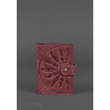 Women's Leather Passport Cover 3.0 Indie Burgundy