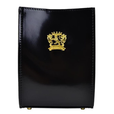 Pratesi RNE197 - Saltino R197 Cross Body Bag in cow leather Saltino R197 Black