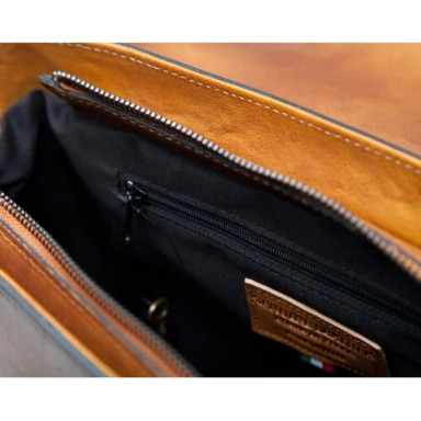 Pratesi BCL330 - Tote Bag Buti в шкіряній kožeній Tote Bag Buti Cherry