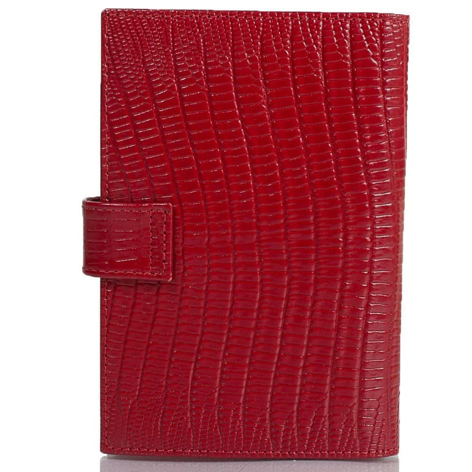 Обкладинка авто+паспорт шкіряна Desisan 102-131 червоний лазер