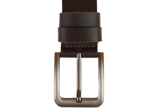 Ремінь чоловічий шкіряний джинсовий SULLIVAN RMK-6 (7) 115-150 см коричневий